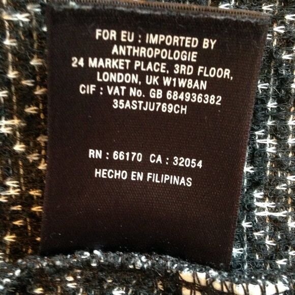 Anthropologie | Meadow Rue Gray and Black Boho Dress with Square Pockets Small - Picture 5 of 6